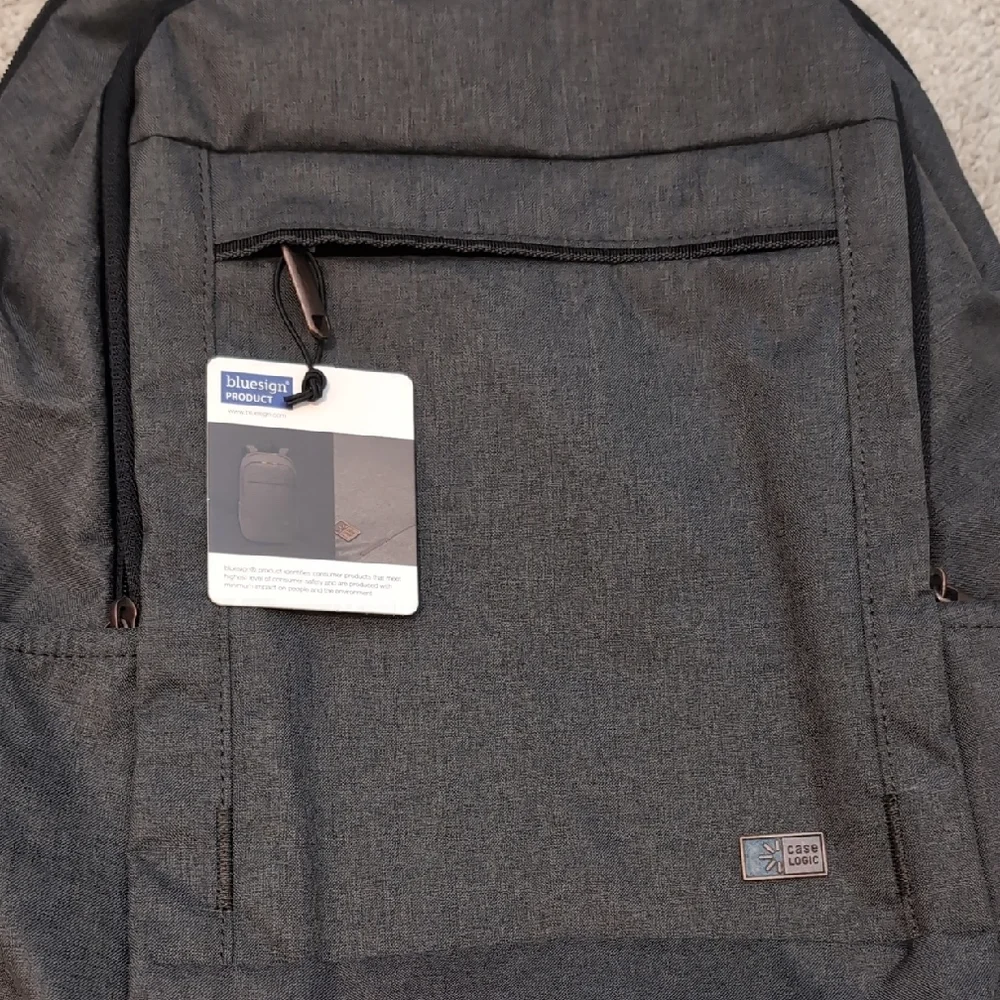 Case Logic Gray Backpack - Picture 2 of 6